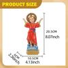 Design Retrò Figurine Bambino Europeo Ornamento da Tavolo Collezione Classica da Scrivania Artigianato per Soggiorno