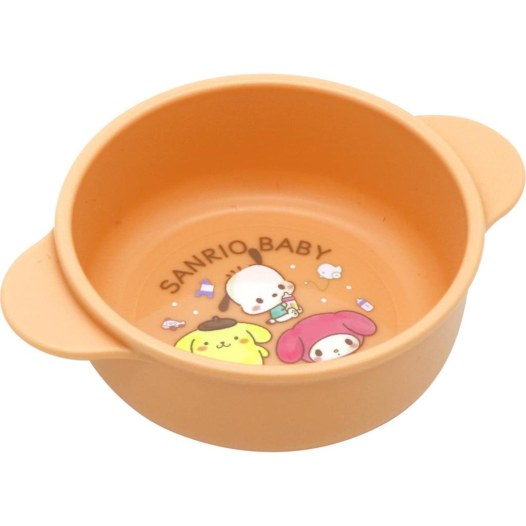 LEC Sanrio Baby Antibacterial Small and Boilable Bowl, 220ml, Microwave, Dishwasher,