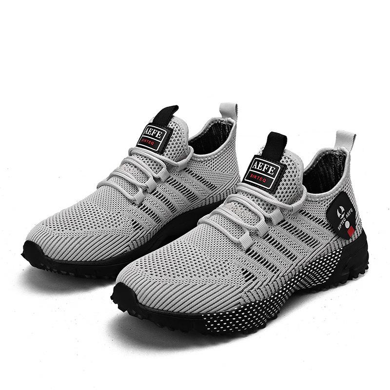 Men's Breathable Non-Slip Sneakers - Casual & Stylish Sneakers for Spring/Summer Outdoor Activities, Jogging & Park Workouts