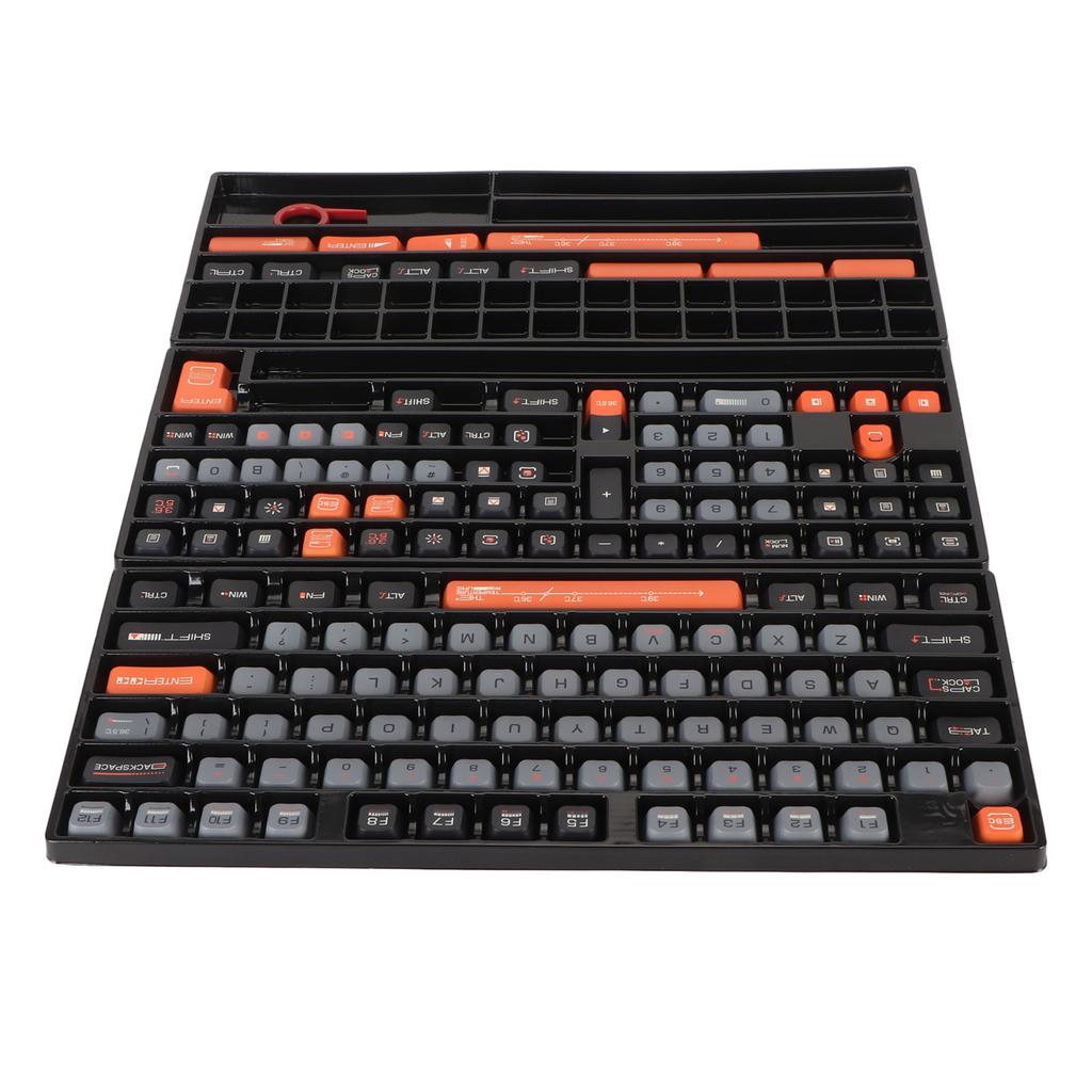 154 Key PBT Keycaps XDA Height Five Sided Thermal Sublimation Mechanical Keyboard Keycaps for 61 87 98 104 108 Keys