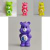 PVC-Kunststoff Care Bears Schlüsselanhänger Spielzeugfiguren Tasche Anhänger Kinder Weihnachten Geburtstagsgeschenk