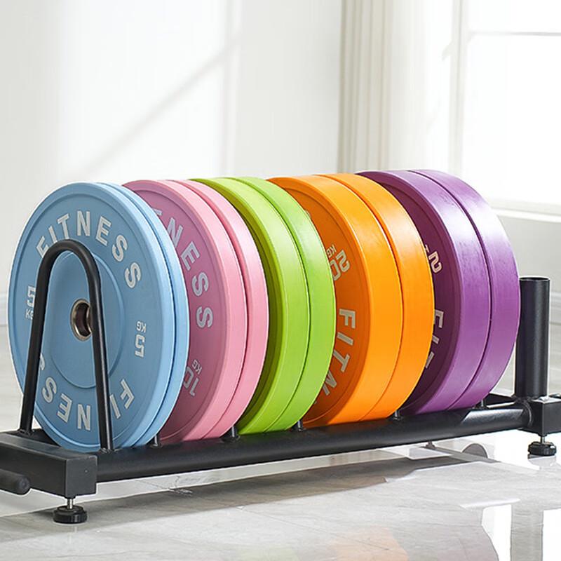 WEZHO Macaron Colored Rubber Weight Plate