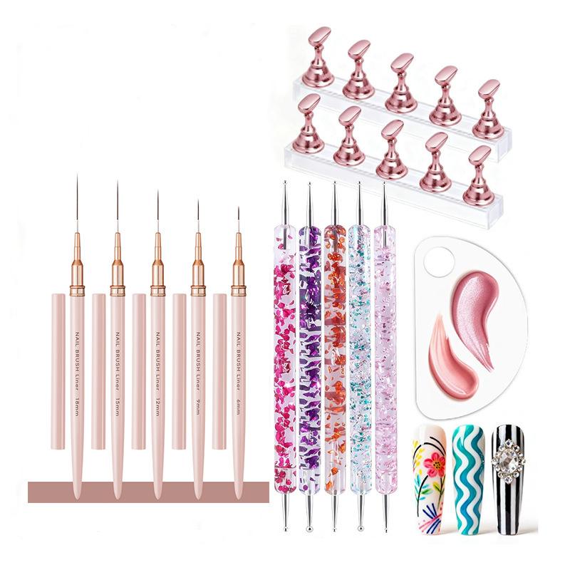 Double-Headed Nail Art Dotting Pen Tool