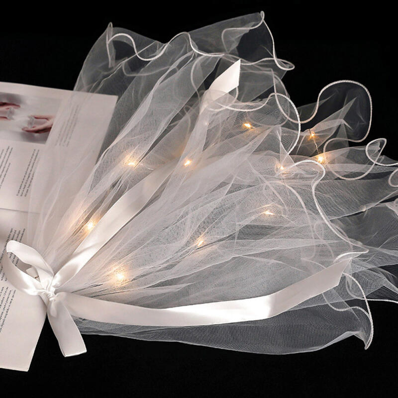 Ленточная фата для самосвадьбы, набор из 6 предметов flash