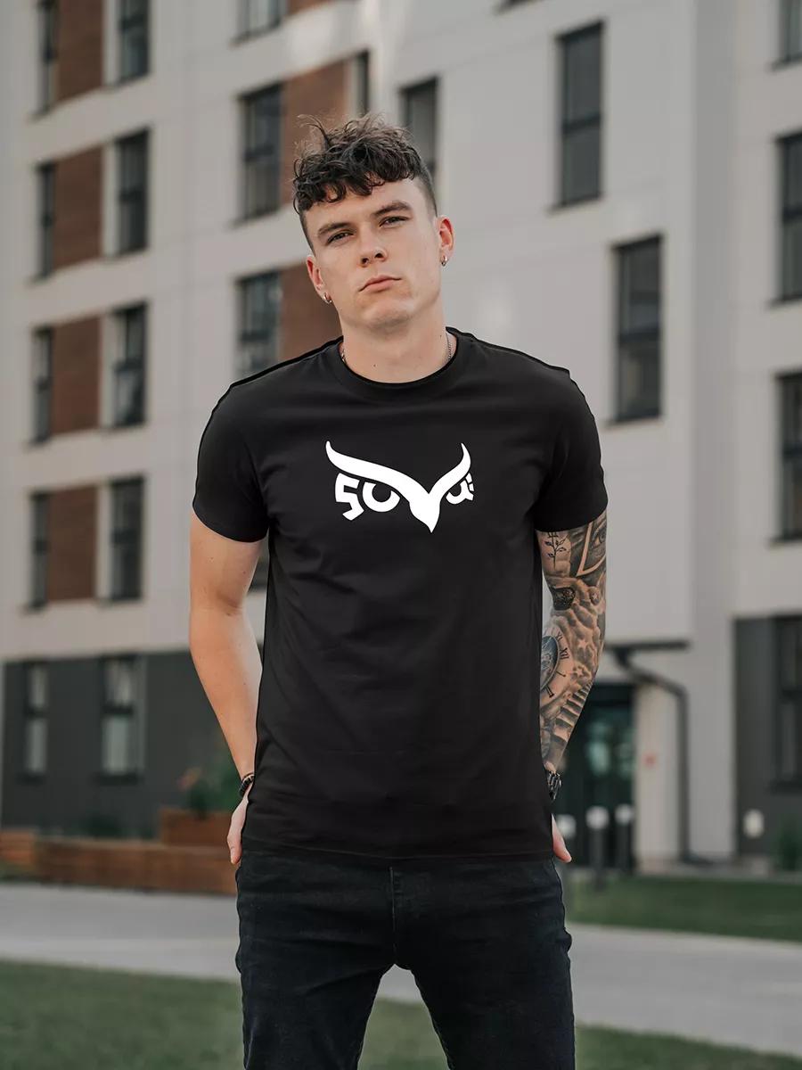 

Owl print T-shirt M