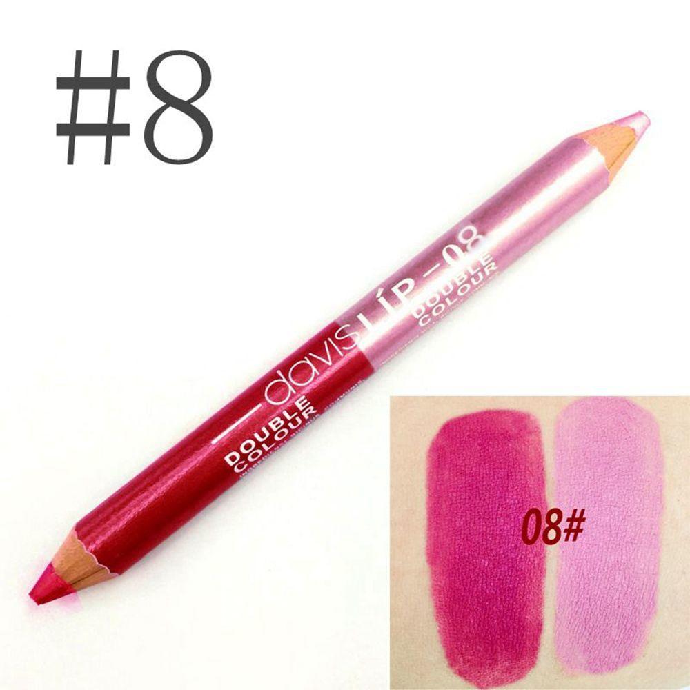 1PC Colorful Eyeliner Pencil Lip Liner Pen Wood Professional Lady Charming Long Lasting Waterproof Makeup Cosmetic Tool