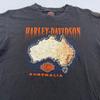 Vintage HARLEY DAVIDSON MOTORRAD AUSTRALIAT-Shirt KLEIN biker