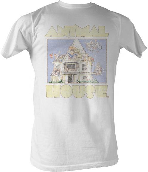 Animal House Cartoonish House Men's T Shirt Unisex T-Shirt