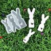 Practical Sturdy Silicone Mould Accessory for Rabbit Candle Holders Portable for Handmade Gifts and Home Accent