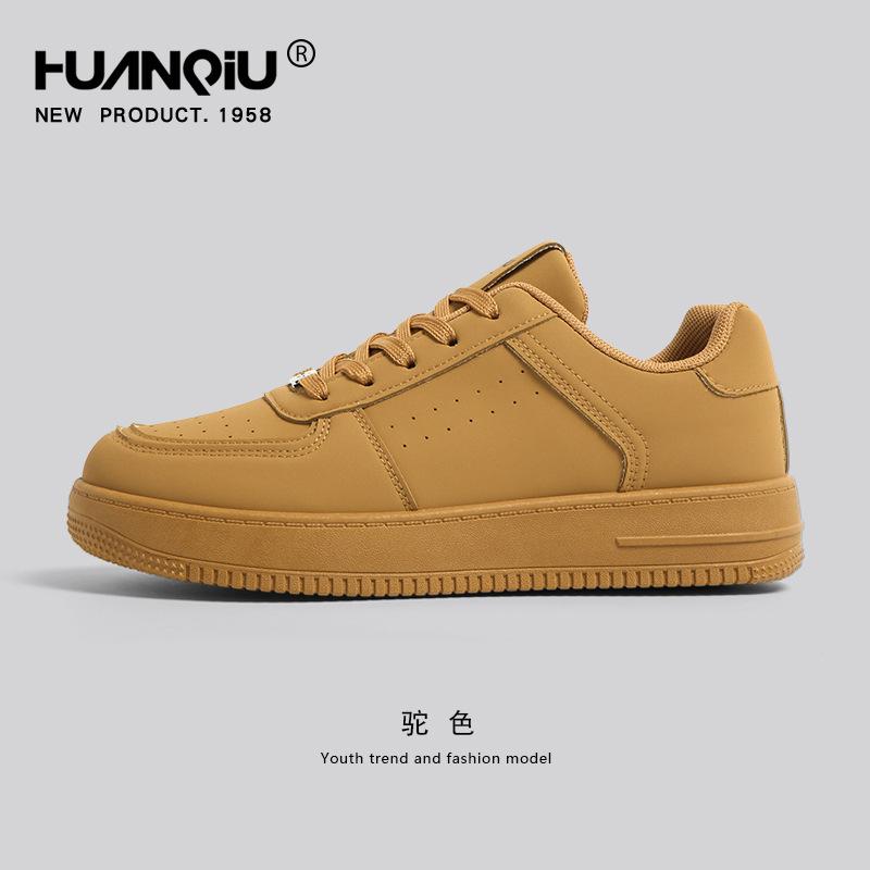 

Global wheat color board shoes men s 2026 new autumn versatile low-top sports and leisure shoes platform men s board shoes 44 хакі