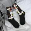 Winter Warm Retro Women Men Dandadan Lucky Turbo Granny Socks Anime Non-slip Basketball Socks