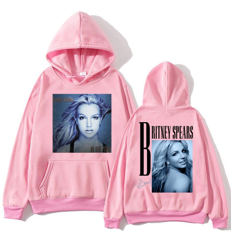 Stylish Singer Britney Spears Hoodie Men Women Oversized Vintage Fashion Hoody Sweatshirt Harajuku Hip Hop Tracksuit Streetwear