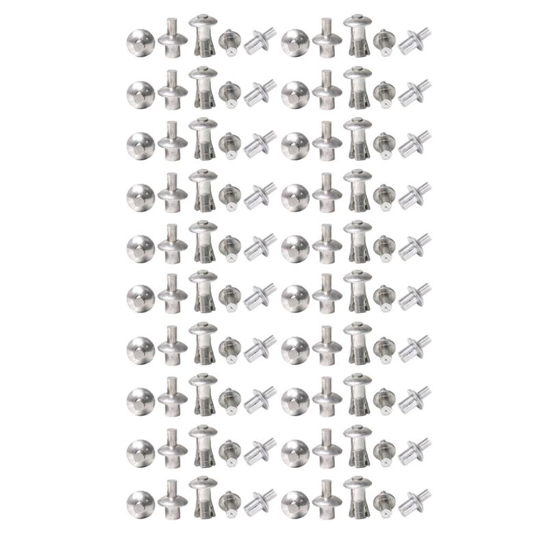 Aluminum Rivets Countersunk Connectors Expansion Fasteners Easy to Use Expansion Rivets for General Purpose Use