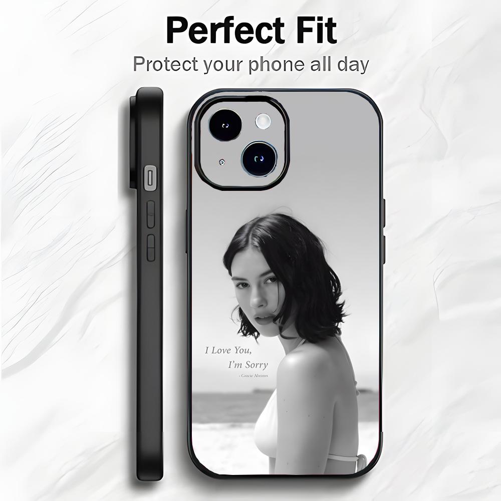 Soft Beautiful Singer G-Gracie Abrams Phone Case Phone Case Soft Packaging Lightweight For iPhone17 16 15 14 13ProMax