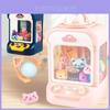 Children's Mini Home Claw Machine With Plush Toys And Gumball Capsules Fun Gift For Boys And Girls