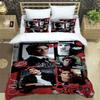The Vampire Diaries Damon Salvatore Bettwäsche-Sets exquisites Bettwaren-Set Bettbezug Bettdecke Bettwäsche Geburtstagsgeschenk