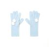 LOTS YOU lotsyou_Holiday Flower Knit Gloves Sky blue