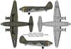 VALOM Curtiss Commando Transport Plane Operation Varsity 1945 Plastic Model CV72152 1/72 C-46D Twin-Engine