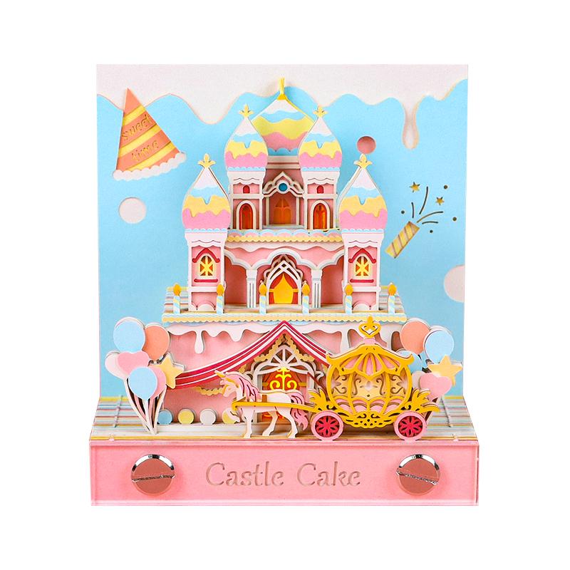 3D Memo Pad Custom Weekly Calendar Sticky Note Dubai Tower Castle Tear Off Notepad Stationery Set Landmark Souvenir Gift Items