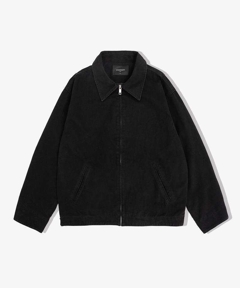 Underoff Soft Wash Cotton Work Jacket Grey