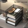 Metal Desktop File Organizer and Document Holder