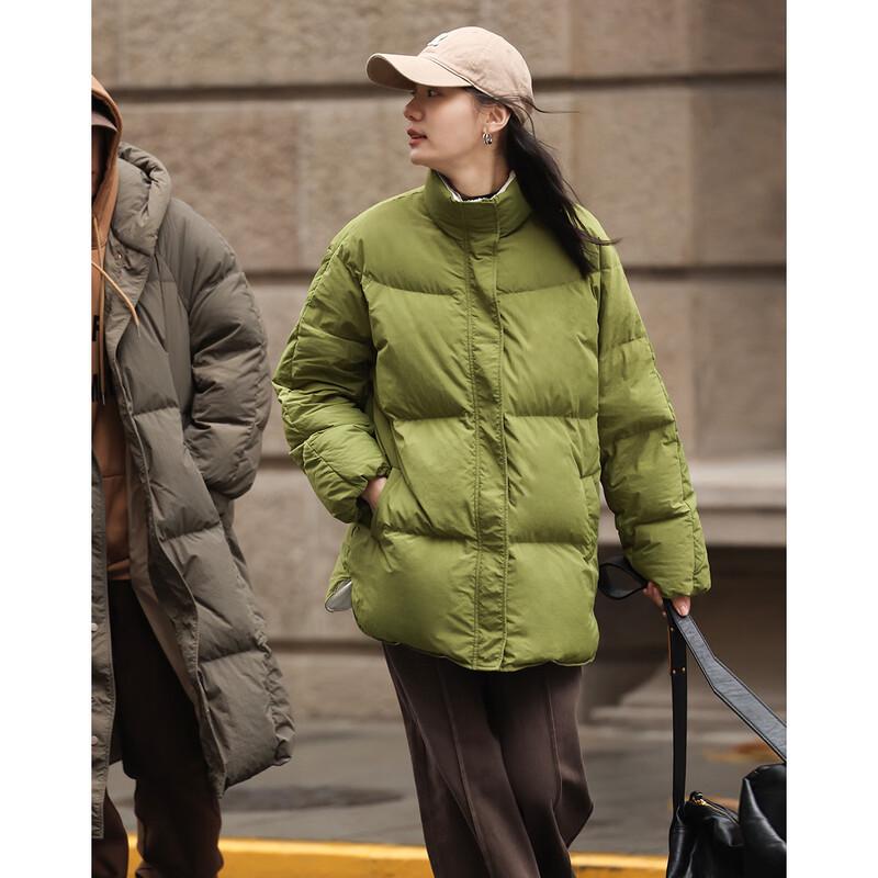 

Demana Women s Lightweight Stand Collar 90% Duck Down Jacket L
