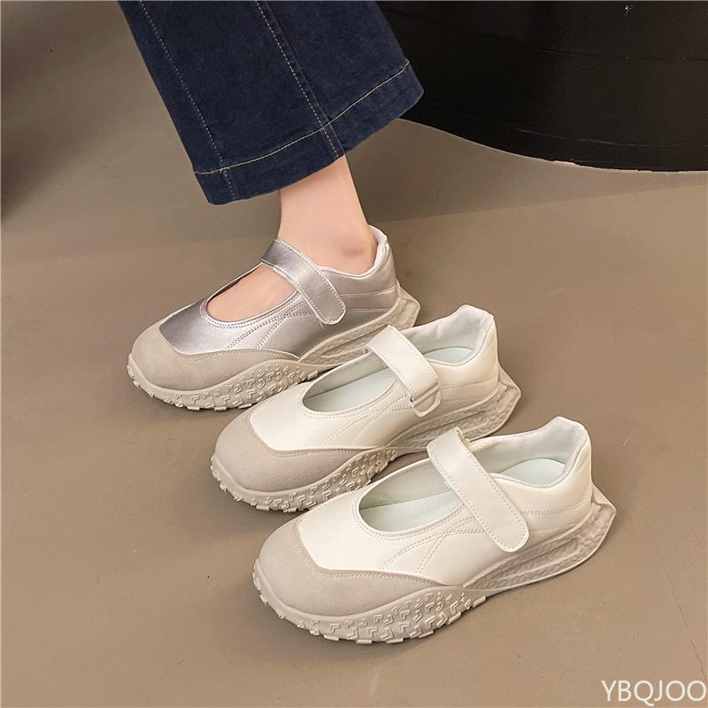 Fashion Spring Summer New Breathable Versatile Casual Board Shoes Shallow Mouth Single Shoes Daily Temperament Simple Comfortable Shoes