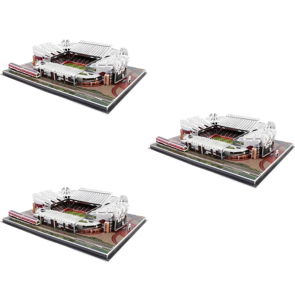 Football Club 3d Stadium Model Jigsaw Puzzle Exquisite Old Trafford Stadium Design