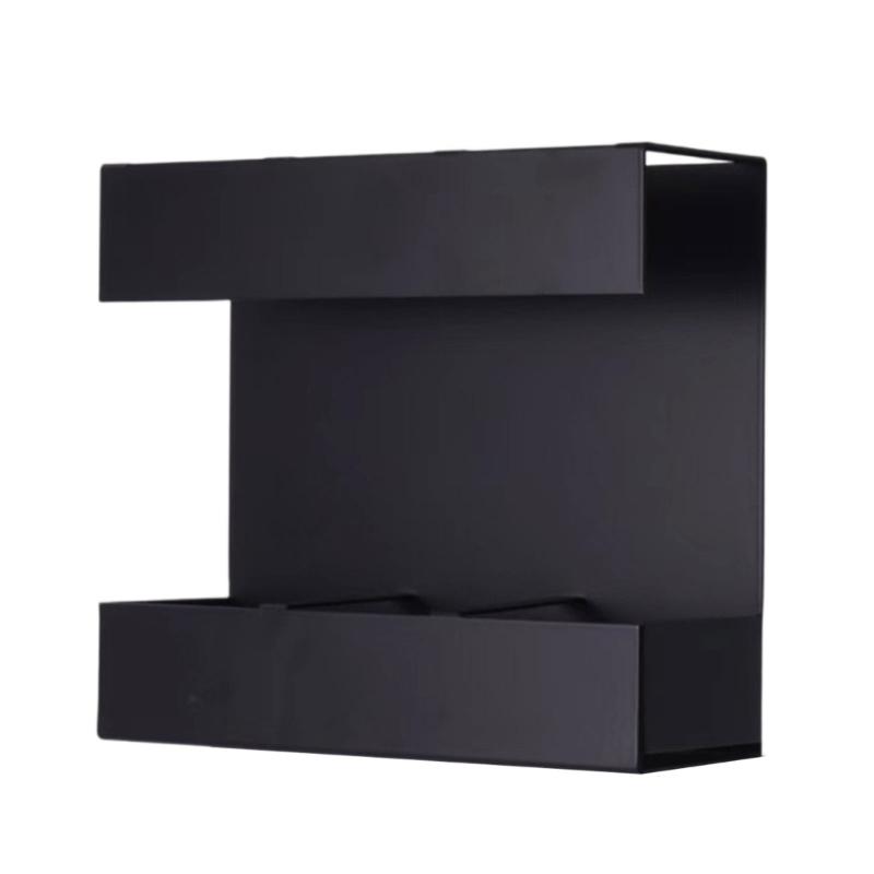 Multifunctional Storage Rack For Straws Cutlery 3 Section Cabinet Organizers With Drainage Design Kitchen Accessory