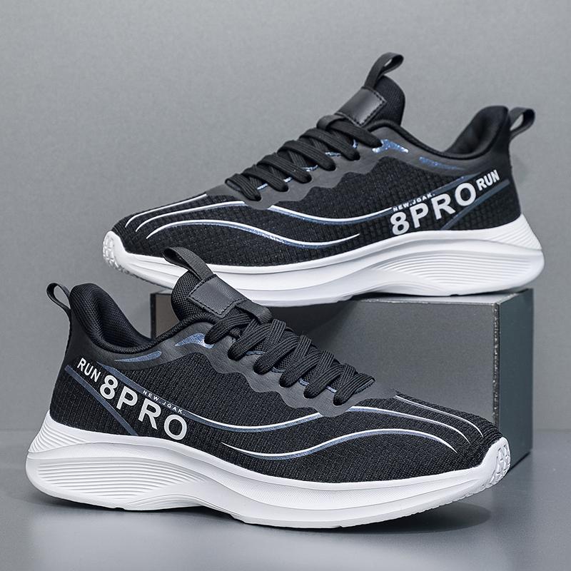 

Модные Легкие Повседневные Кроссовки для Ходьбы Мужские Высокого Качества для Бега Путешествий Мужская Обувь Удобная Большого Размера 49 Обувь Мужская 49 чёрный