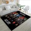Warner (23) Customize your name rug, office chair cushion, home bedroom living room gift.