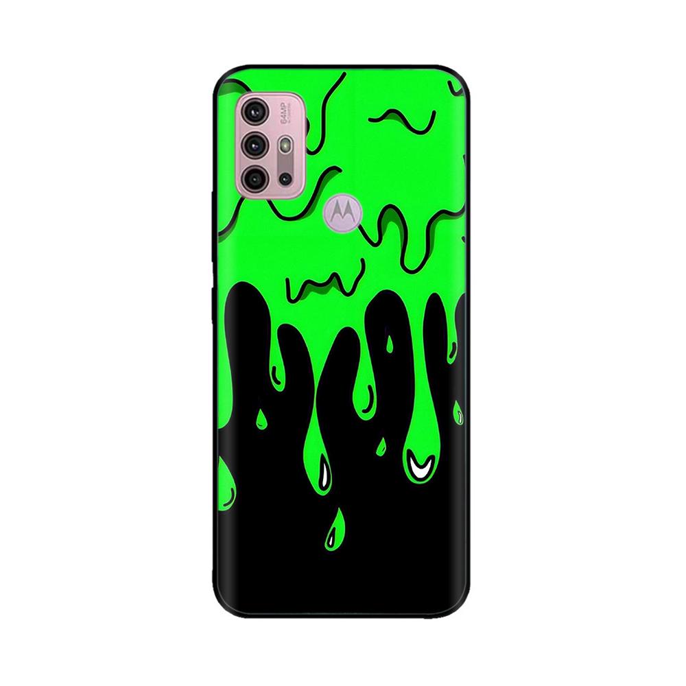 For Motorola Moto G20 Case XT2128-1 XT2128-2 Cover Cute Cartoon Painted Soft Silicone Phone Case For Moto G10 G30 G20 G60 Capa