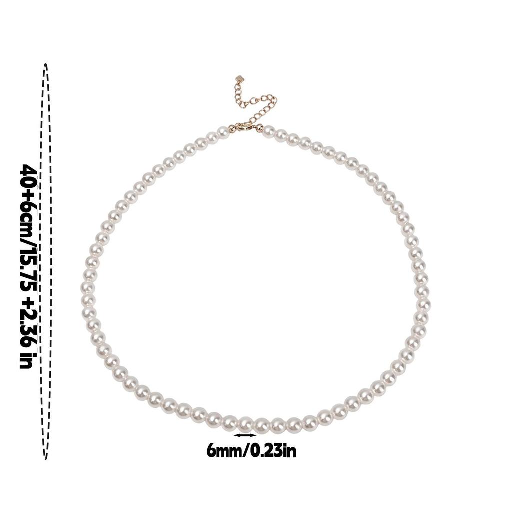 2026 New Pearl Necklace for Women Light Luxury Niche Collarbone Chain High-end Temperament Layered Necklace Accessories
