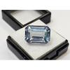 Aquamarine Blue Color Emerald Cut 15-16 Ct Stunning Certified Loose Gemstone