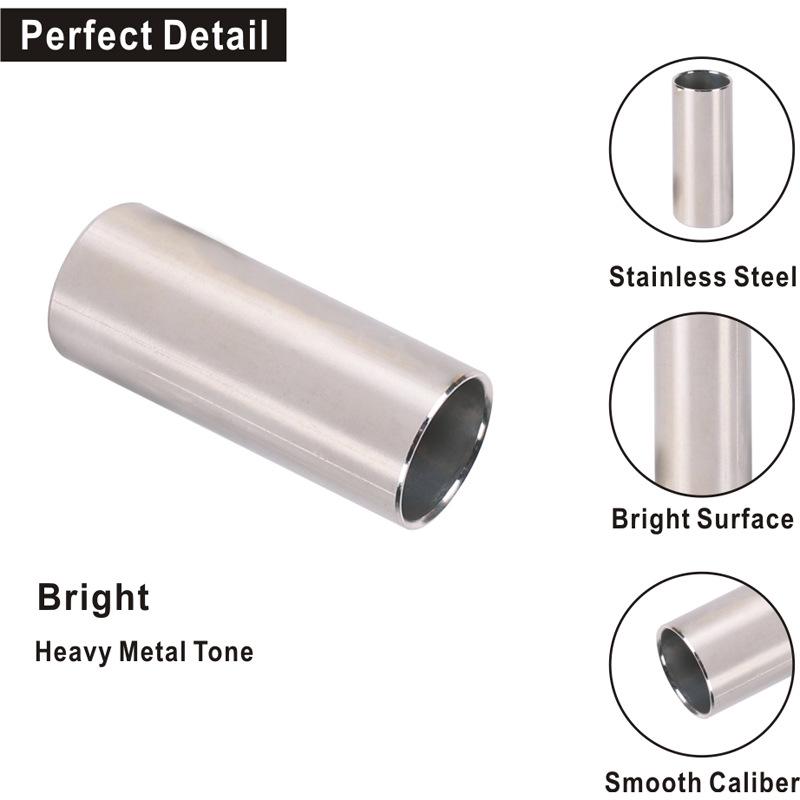 60mm Gitarren-Fingerrutschröhren-Set für E-Gitarre