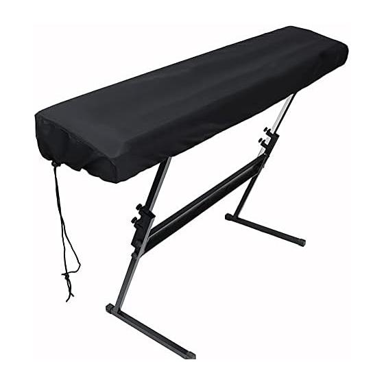 Electronic Piano Cover 88 Keyboard Keyboard Cover Keyboard Protection Dustproof Lightweight Adjustable Black
