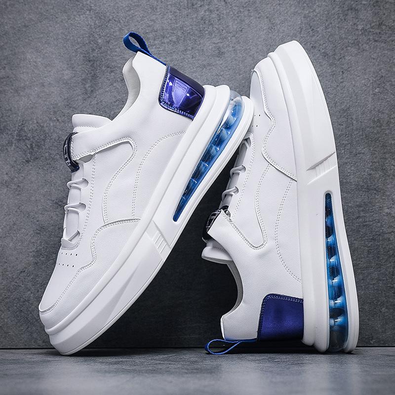 Board shoes men's casual air cushion soft sole white shoes one pedal fashion trendy shoes personalized matching Wenzhou men's shoes