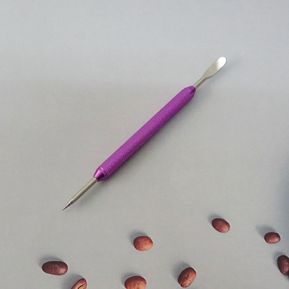 Double Tips Latte Art Pen Non-slip Handle Carved Stick Coffee Tool Coffee Latte Art Needle  Cafe