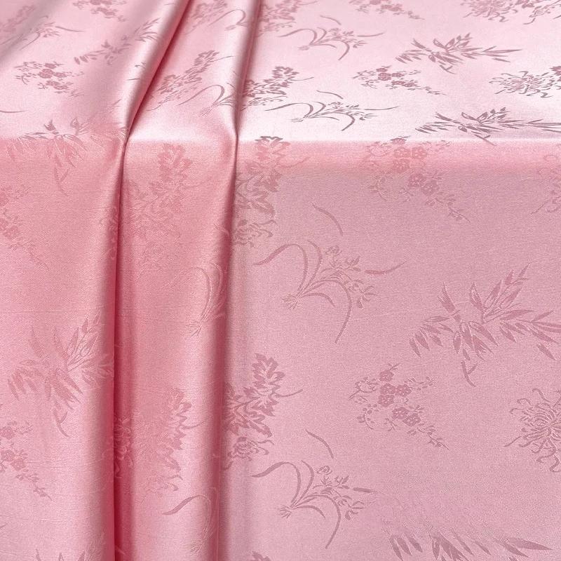 Antikstil Imitation Seide Jacquard Satin Stoff Chinesischer Stil Dunkles Muster Gewebter Brokatstoff DIY Hanfu Cheongsam Kleid