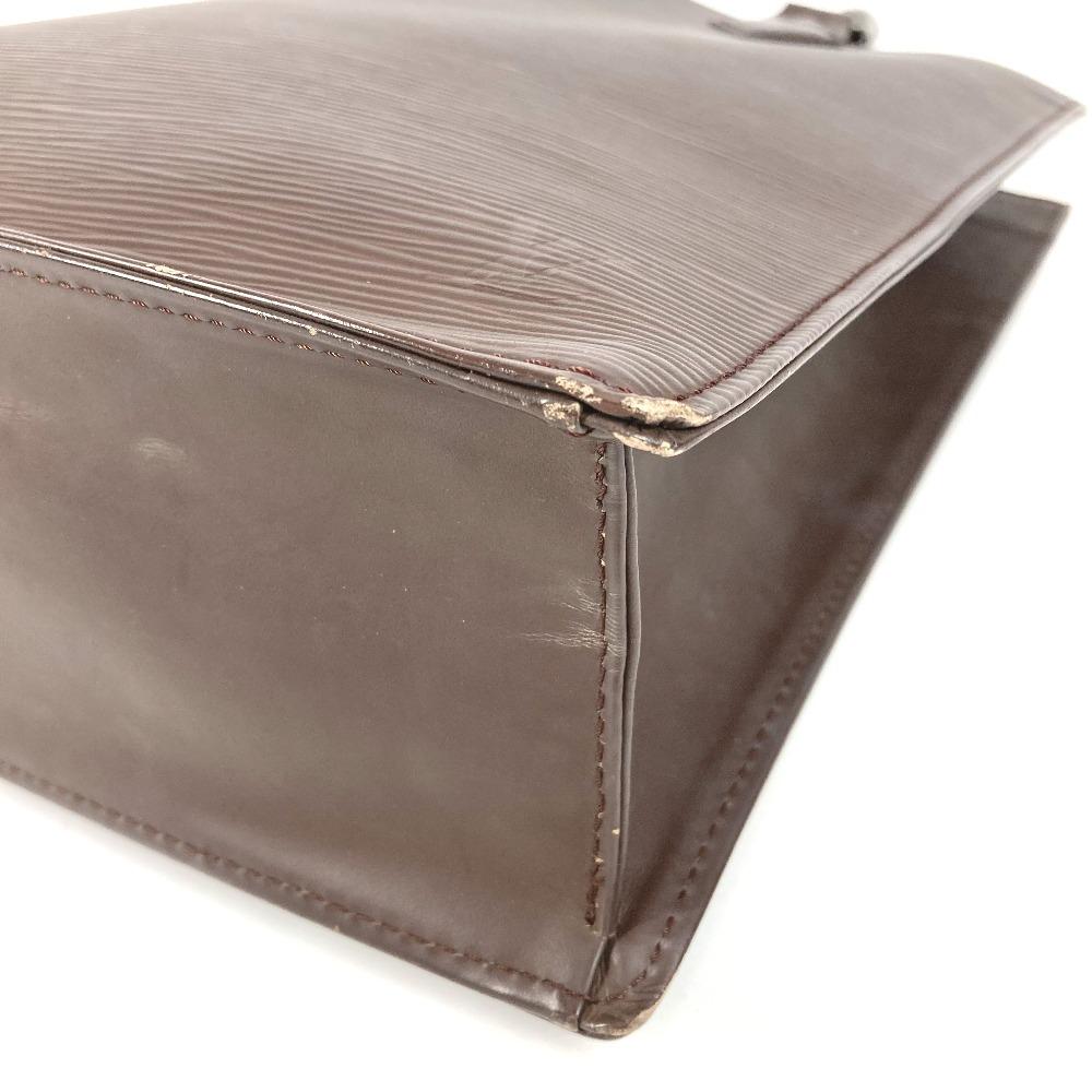 Louis Vuitton M5274D Epi Sac PlatPM Vertical Tote Bag Hand Bag