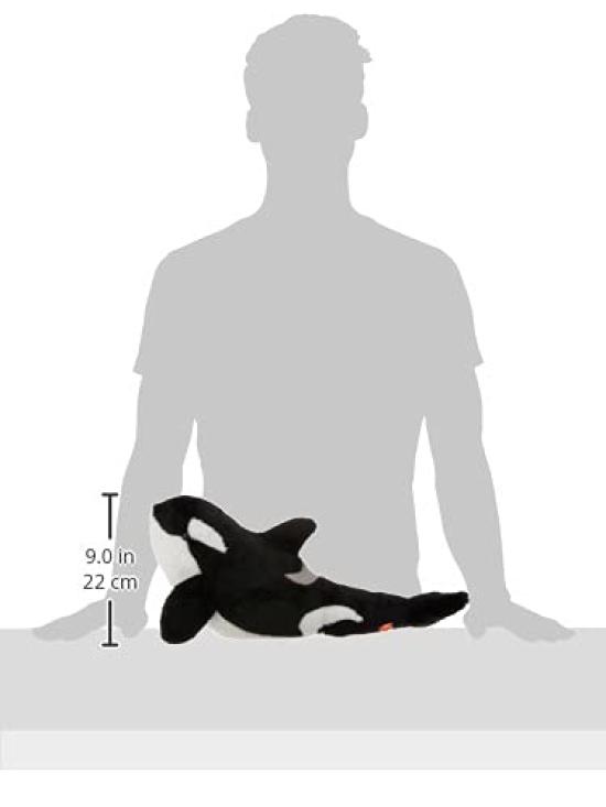 Wild Republic Killer Whale Plush Toy W27 x D46 x H20cm
