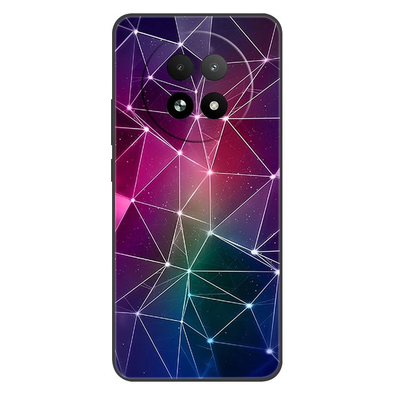 For Realme 13+ 5G Case Silicone Luxury Space Soft Bumper for OPPO Realme 13 Pro Plus 5G Phone Cover TPU Fundas Fashion Bag