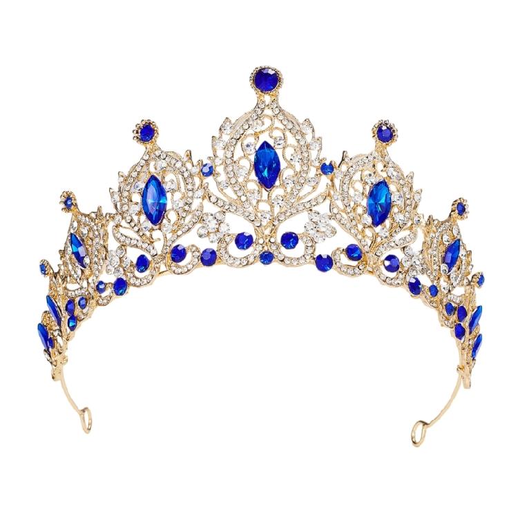 Luxurious Tiaras Women Crystal Crown Princess Headpiece for Bridal Parties and Birthday Celebrations