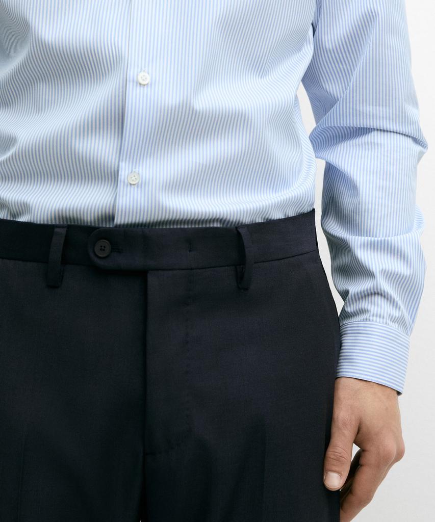 Masimodutti 100% Wool Suit Pants