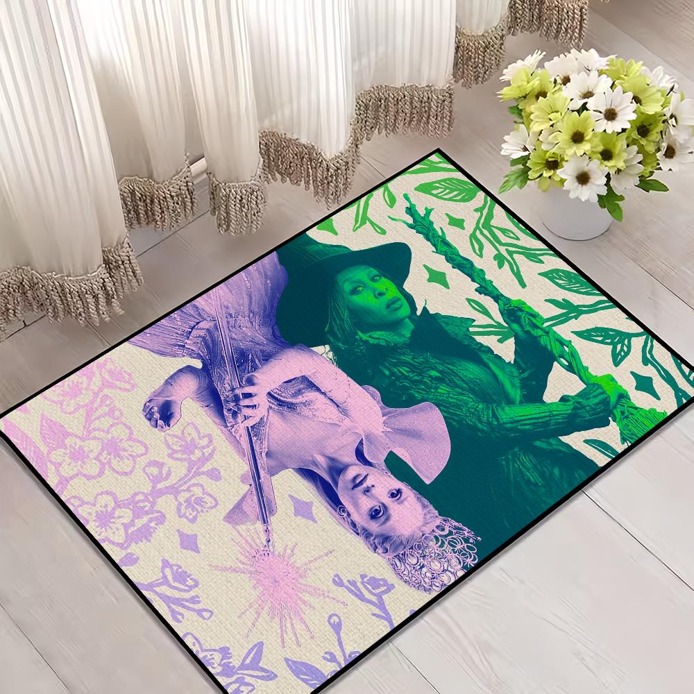 Musical fantasy film w-wicked for good small carpet Rug Home Decor Bedroom Mat Hallway Balcony Entrance Doormat Decoration