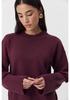 2026 European & American Loose Round Neck Cotton Sweater: Women's Solid Knit, Lazy Style, Long Sleeve Pullover for Spring & Autumn