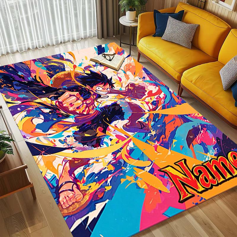 Custom O-One Piece Area Rug Carpet For Bedroom Game Playroom Living Room Nonslip Sofa Office Home Decor Doormat Christmas Gift