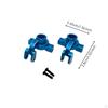 2 Pieces RC Steering Knuckles with Screws Easy To Install Part Anodized
