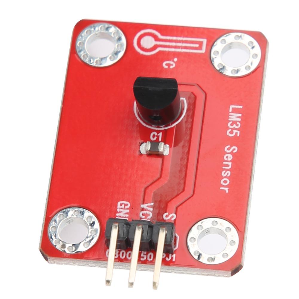 Analog Output Temperature Sensor Module 4 Mounting Holes DIY Sensor Module  for Microcontroller