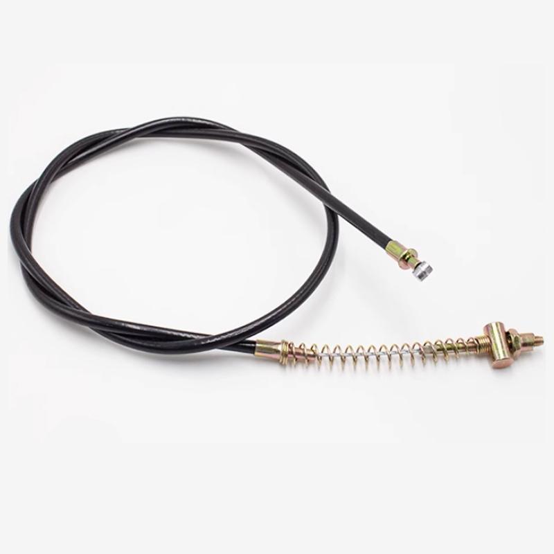 Brake Cable Front Rear Drum Brake Line Rear Drum Brake Cable with Screws for Electrical Scooter Moped Bike Motorbike 1.2m